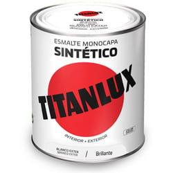 Titanlux - Laque Synthétique Monocouche Blanc Brillant Pour Extérieurs 750ml 5809022