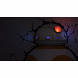 Eurobric 2000 BB-8 Figurine lumineuse décorative Orange, Blanc LED