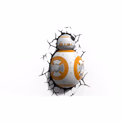 Eurobric 2000 BB-8 Figurine lumineuse décorative Orange, Blanc LED