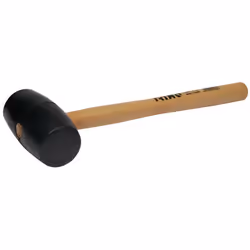 Marteau En Caoutchouc, 75mm 529271 Irimo. Masse En Caoutchouc. Pour Sols Et Murs. Manche En Bois. Tête En Caoutchouc. Emballa ...