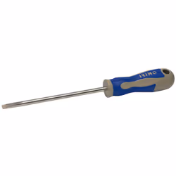 Tournevis À Bouche Droite Avec Manche Bimatière 0,8x4x125mm 408-4-125 Irimo. Pour Vis À Tête Plate Droite Et Pointe Fendue D' ...