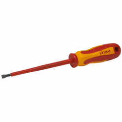 Tournevis À Bouche Plate 1000v, 2.5x100mm 408v-2.5-100 Irimo. Tournevis Isolé Vde Pour Vis À Fente. Pointe Phosphate Pour Off ...