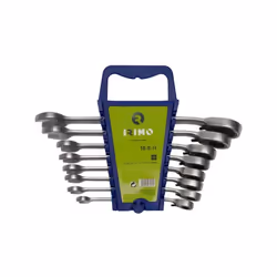 IRIMO - Jeu de 8 clés mixtes à cliquet sur clip Caractéristiques principales de ce produit : Jeu de 8 pièces sur clip. Conten ...