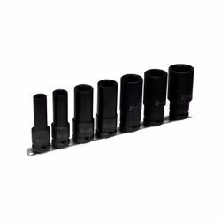 IRIMO - Jeu de 7 douilles à chocs 6 pans 1/2", sur râtelier Caractéristiques principales de ce produit : Jeu de 7 douilles à  ...