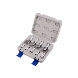 Socket et jeu de bits Irimo; 1/2''; HEX; 9 unités
