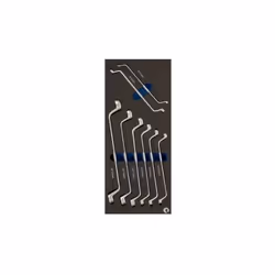 IRIMO - Module mousse 1/3 Clés polygonales doubles contre coudées - 8 pièces Caractéristiques principales de ce produit : Mou ...