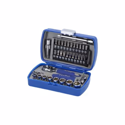 IRIMO - Coffret de poche de douilles et embouts 1/4" - 37 pièces Caractéristiques principales de ce produit : Coffret de 37 d ...