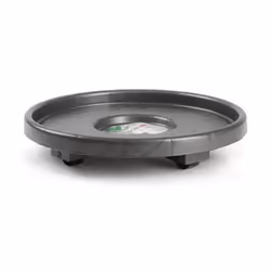 Support de pot à roulettes anthracite - Idéal pour transporter des pots dans votre patio ou votre jardin - Convient à une uti ...
