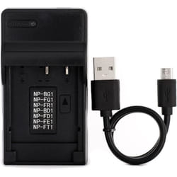Chargeur USB - Sony - NP-BG1 - 5V - Compatible avec Cyber-Shot - Compact et léger