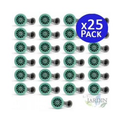 Hunter - Lot de 25 Buse réglable 4A pour tuyères d'arrosage, portée 1,2 mètres, angle réglable