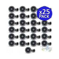 Hunter - Lot de 25 Buse réglable 17A pour tuyères d'arrosage, portée 5,2 mètres, angle réglable