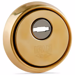 Bouclier Es610l Finition Laiton. Ø64mm. Shield A Un Noyau Renforcé Avec Des Plaques En Acier Qui Évite Les Attaques De Forage ...