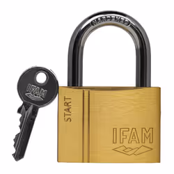 Cadenas à arc normal 50mm sr50 075000sr ifam cadenas de démarrage à arc normal en acier trempé et chromé à haute résistance.  ...
