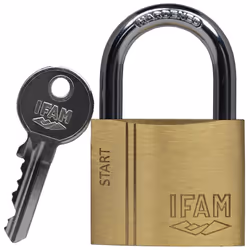 Cadenas à arc normal 40mm sr40 074000sr ifam cadenas de démarrage à arc normal en acier trempé et chrome à haute résistance.  ...