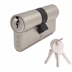 Cylindre de démarrage sts3030 nickel 30x30mm 700510 cylindre ifam avec profil pour clés serreta finition nickel. Avec profil  ...