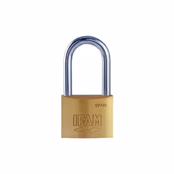 Cadenas k25al. laiton. 25mm. avec 2 clés. arc long. la série k, offre une solution de sécurité excellente et polyvalente, dan ...