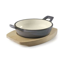 Casserole Ronde en Fer Gris, 720 ml - Ø 18,5 x 3 cm, Lacor