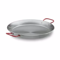 Poêle à paella classique en acier Lacor Fabriqué en acier de haute qualité. Garantie maximale en termes de résistance, de dur ...