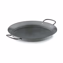 LACOR Poêle à Paella en Acier au Carbone , Antiadhésive [36 cm - 7 portions] Poêle à paella en acier au carbone de haute qual ...