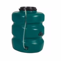 Réservoir d'eau de pluie 500 L Graf Récupération d'eau de pluie 500 litres, 72x88x108 cm, vert : Convient pour une installati ...