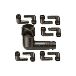Rain Bird - Lot de 50 Coude 16 mm x 3/4'' avec embout caoutchouc pour Tuyau spx pour le montage des arroseurs et des diffuseurs