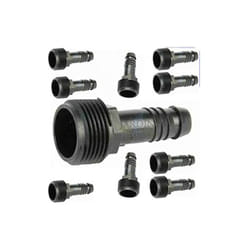 Rain Bird - Lot de 50 Jonction 16mm x 1/2'' avec embout caoutchouc pour tuyau flexible spx Flex