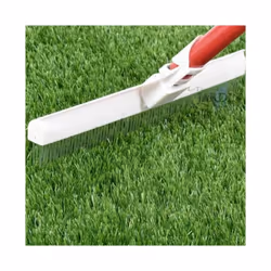 BROSSE pour peigner le gazon artificiel et les tapis Brosse avec manche amovible pour l'entretien et l'entretien du gazon art ...
