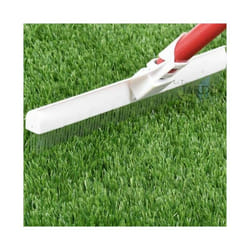 No Brand - brosse pour peigner la pelouse artificielle et les tapis. Manche de 129,5 cm. Brosse de 30,5 cm