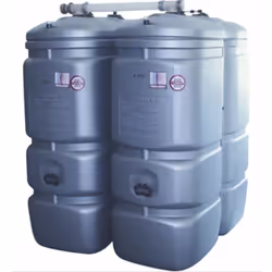Réservoir d'essence Réservoir Essence/Diesel 750 litres Approuvé. Dimensions : Longueur 120 cm, Largeur 66 cm, Hauteur 149 cm ...
