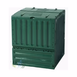 Composteur de jardin en polyéthylène 600 litres, 80x80x95 cm Le composteur de jardin en polyéthylène de 600 litres, mesurant ...