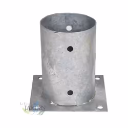 Ancre ronde en métal 10 cm, hauteur 15 cm Les accessoires de placement en métal sont idéaux pour fixer des structures en bois ...