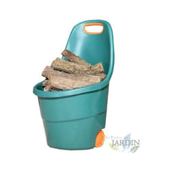 Poubelle de jardin polyvalent 89x57x53 cm, 68 litres