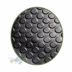 CHAUSSÉE EN CAOUTCHOUC 1 x 10 m, Cercles 3mm Les revêtements de sol en caoutchouc sont indiqués pour une utilisation dans des ...