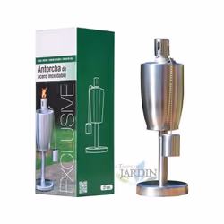 Torche en acier inoxydable Les torches en acier inoxydable sont une façon élégante et exclusive d'éclairer les nuits de votre ...
