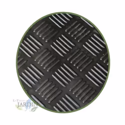 revêtement de sol en caoutchouc Revêtement de sol en caoutchouc Checker 3 mm, 1,2 x 2 m : Indiqué pour une utilisation dans d ...