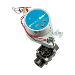 Hunter - Programmateur d'arrosage à piles NODE-BT-100 + Électrovanne d'arrosage PGV100 9V 1''