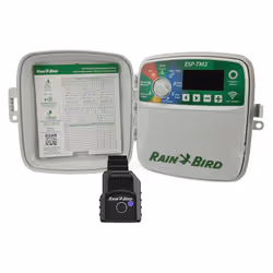 Rain Bird ESP-TM2 Programmateur d'irrigation Wifi 4 zones extérieures LNK Programmateur Wi-Fi simple, flexible et fiable pour ...