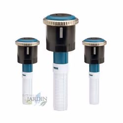 Coin Rotateur Tobera 45º-105º Buse d'angle Hunter Rotator 45º-105º, buse de diffusion d'irrigation 2,5 à 4,6 m (Pack 3) Trans ...