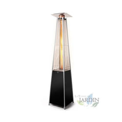 Poêle de terrasse - Orbegozo - Pyramidal - Gaz butane-propane - Puissance 13000W - Fini noir