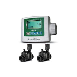 Rain Bird - Programmateur d'irrigation autonome WPX2 + 2 Électrovannes d'arrosage100HV 9V 1''