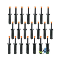 Rain Bird - Lot de 20 Diffuseur d'arrosage 1804, Tuyère d'irrigation hauteur de tige 10 cm