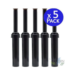 Toro - Lot de 5 Diffuseur d'arrosage LPS415 avec buse réglable, portée 4,5 mètres, Tuyère d'irrigation hauteur de tige 10 cm
