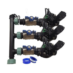Rain Bird - Système d'arrosage de jardin automatique à 3 zones avec électrovanne hv 1'' 9V