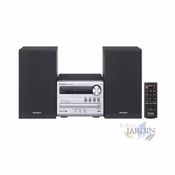 Microchaîne Panasonic - Hi-Fi Bluetooth USB MP3 Radio FM - Couleur Plata