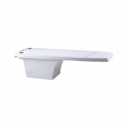 Trampoline de piscine Levier de saut de piscine dynamique en blanc et piste large. Fabriqué en résine polyester et fibre de v ...