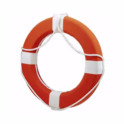 Bouée de sauvetage en plastique pour piscines Bouée de sauvetage en plastique pour piscines. Orange. Ø extérieur : 730 mm. Fa ...