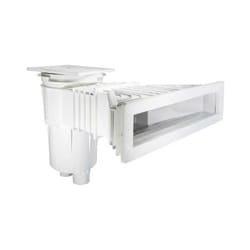 Astralpool - Skimmer blanc 17,5 litres bouche standard et couvercle circulaire pour Piscine Liner et béton
