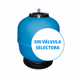 Filtre purificateur de piscine Ø 900 mm - 2 sorties, sans vanne sélectrice Filtre à sable pour piscines. Corps en résine poly ...