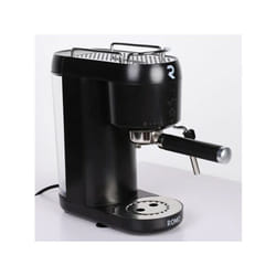 Romo - Cafetière expresso 1400W pour café moulu ou monodose. Cuiseur Vapeur Réglable, Réservoir 1L, 1 ou 2 Cafés