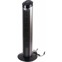 Romo - Ventilateur tour 50W avec télécommande et Oscillation 80º, RO-VT50, noir
